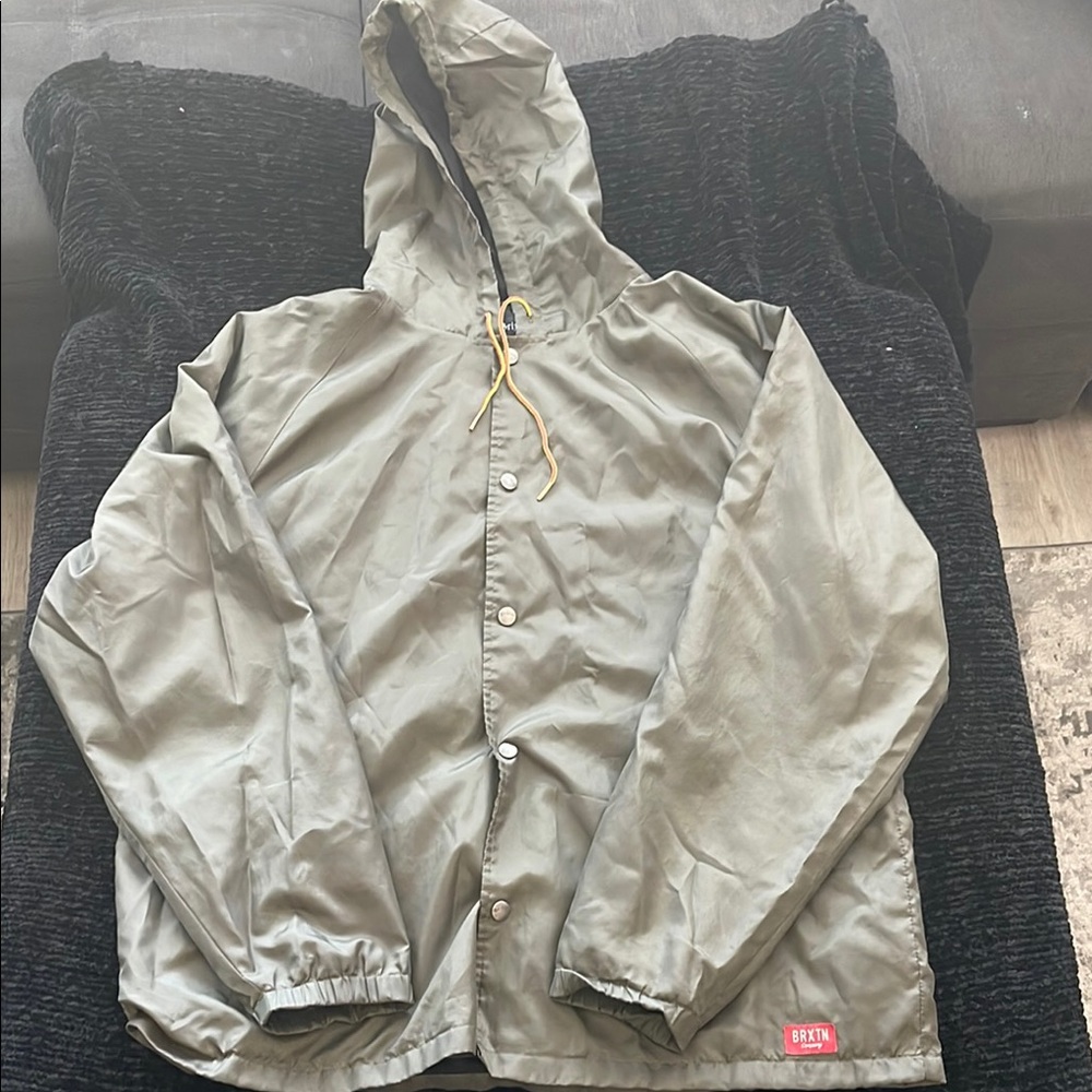 Brixton Olive Hooded Jacket